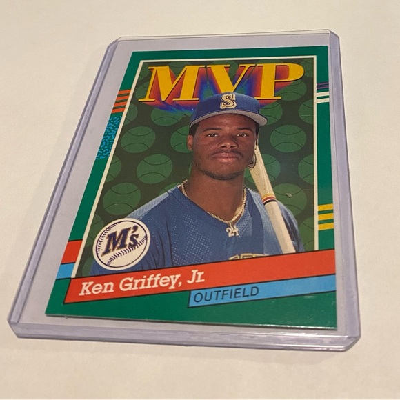 1990 Lead Baseball Card Other - Ken Griffey Jr. 1990 Leaf Baseball Card Vintage collectible